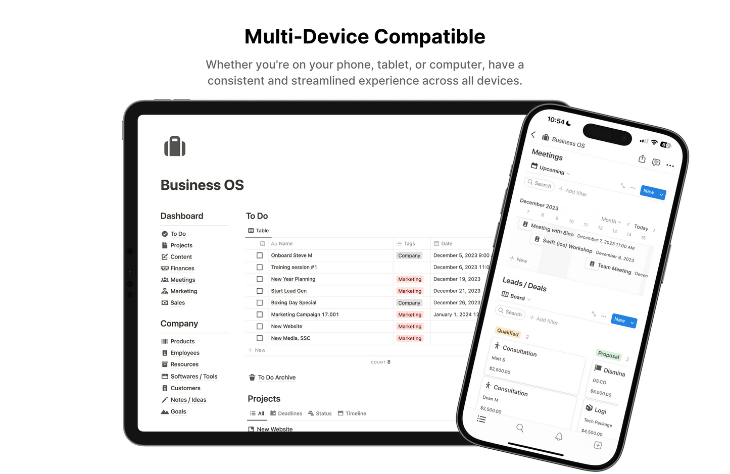Business Operating System